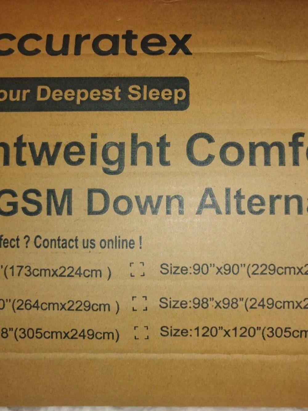 Queen size Comforter Lightweight